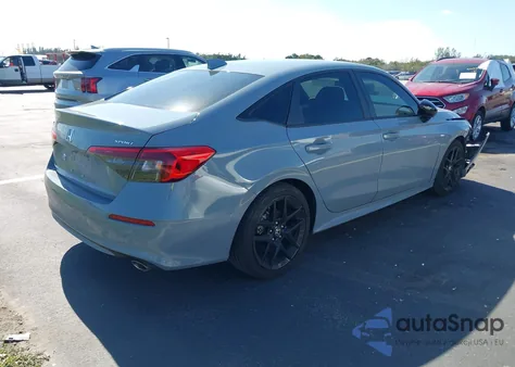 2024 Honda Civic Sport из США, поврежденный, VIN 2HGFE2F51RH574630